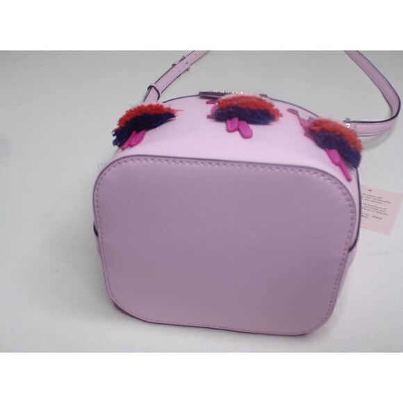 Kate Spade Small Bucket Bag Flamingo NWT - Picture 5 of 8